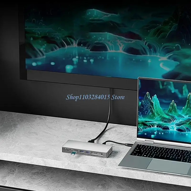 R6FF 14 в 1 USB-концентраторах C с 4K HDTV 100WPD зарядкой Gigabit Ethernet USB 3.2 Gen2 для ноутбуков
R6FF 14 в 1 USB-концентраторах C с 4K HDTV 100WPD зарядкой Gigabit Ethernet USB 3.2 Gen2 для ноутбуков