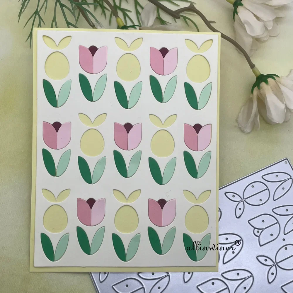 Tulip background decoration DIY Craft Metal Cutting Die Scrapbook Embossed Paper Card Album Craft Template Stencil Dies
Tulip background decoration DIY Craft Metal Cutting Die Scrapbook Embossed Paper Card Album Craft Template Stencil Dies