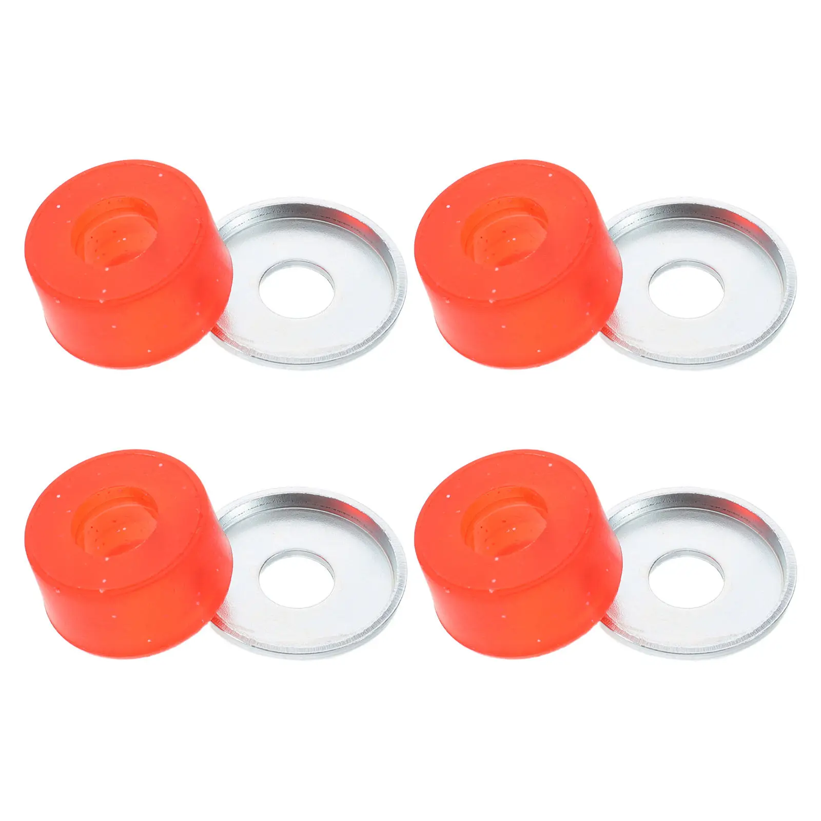 8Pcs Roller Skate Shock Absorbers PVC Bushings 95A Hardness Quad Skates Double Row Impact Resistance Vibration Reducers
8Pcs Roller Skate Shock Absorbers PVC Bushings 95A Hardness Quad Skates Double Row Impact Resistance Vibration Reducers
