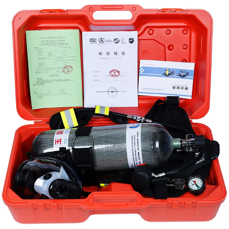 For 3C Positive Pressure 6.8L Carbon Fiber For RHZK6/30 Fire Air Respirator Steel Cylinder Self Supplying Mask
For 3C Positive Pressure 6.8L Carbon Fiber For RHZK6/30 Fire Air Respirator Steel Cylinder Self Supplying Mask