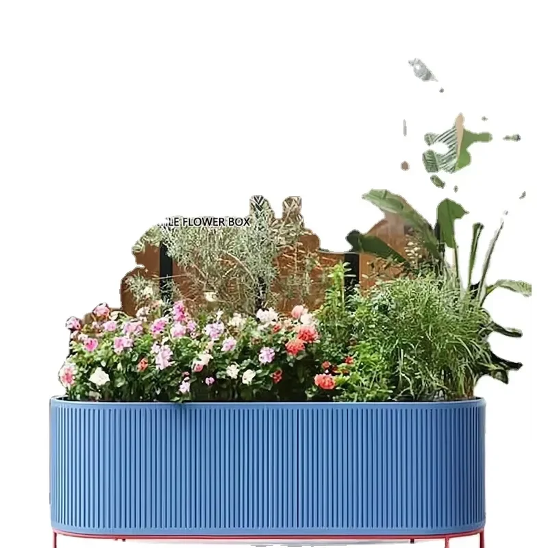 Custom Light Style Outdoor Galvanized Sheet Metal Flower Box with Drainage Holes for Commercial Street Plaza
Custom Light Style Outdoor Galvanized Sheet Metal Flower Box with Drainage Holes for Commercial Street Plaza