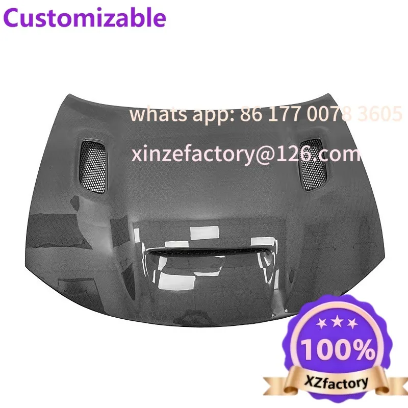 Customizable hood with vent for 2015-21 dodge chargerHoneycomb style carbon fiber front
Customizable hood with vent for 2015-21 dodge chargerHoneycomb style carbon fiber front