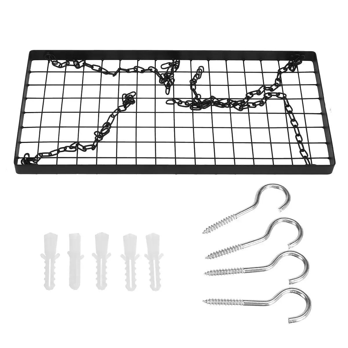 Hanging Kitchen Pot Pan Rack Holder Cookware Storage Shelf Hanger With Hooks Kitchen Storage Rack Tableware Organizer 22lbs 10KG
Hanging Kitchen Pot Pan Rack Holder Cookware Storage Shelf Hanger With Hooks Kitchen Storage Rack Tableware Organizer 22lbs 10KG