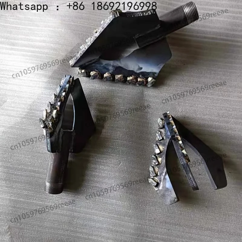 Small Water Well Drill Bit Super Hard Alloy Three Wing Alloy Super Hard Alloy Drill Bit for Well Drilling
Small Water Well Drill Bit Super Hard Alloy Three Wing Alloy Super Hard Alloy Drill Bit for Well Drilling