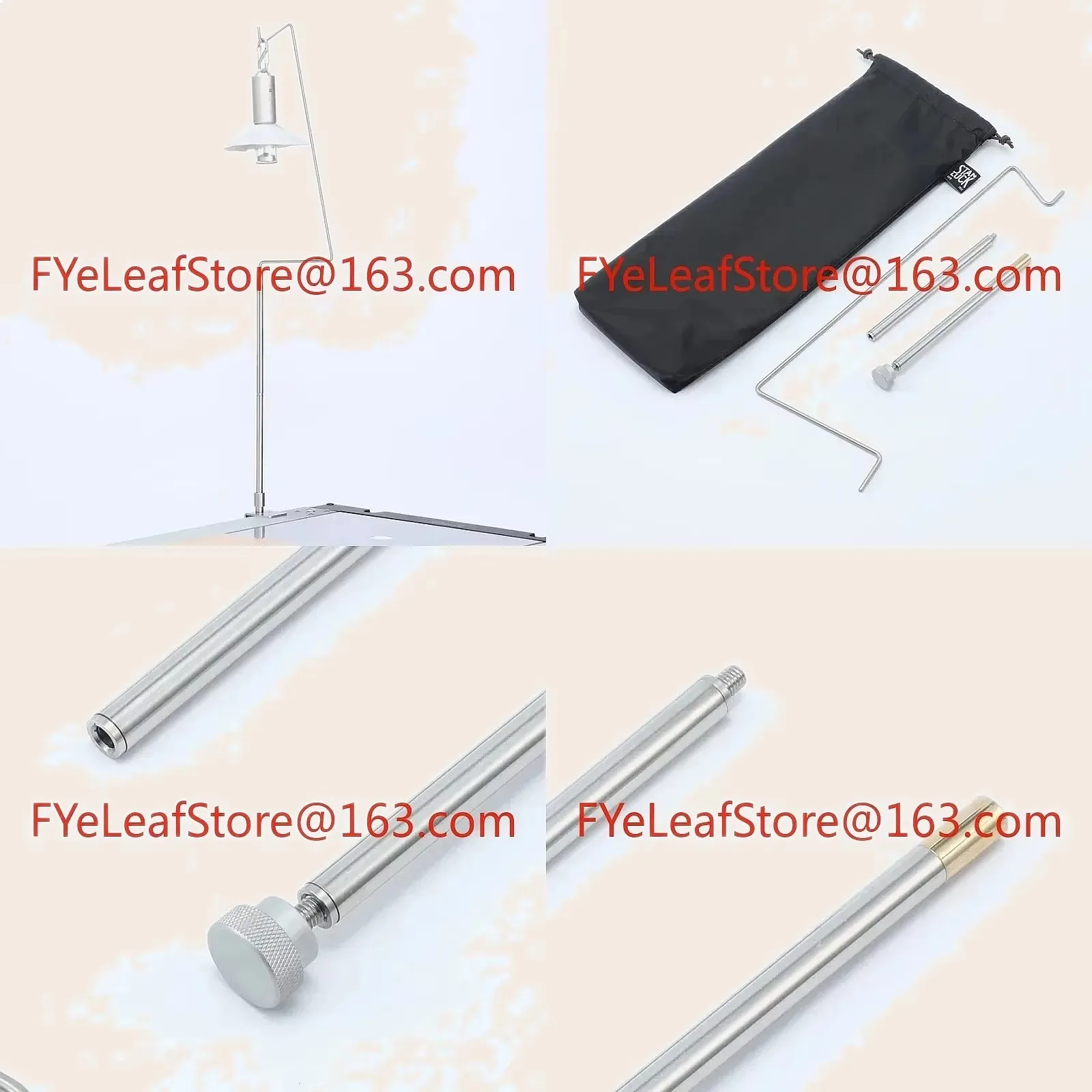 IGT Lantern Stand Hanger Stainless Steel Portable Outdoor Camping Table Accessory
IGT Lantern Stand Hanger Stainless Steel Portable Outdoor Camping Table Accessory