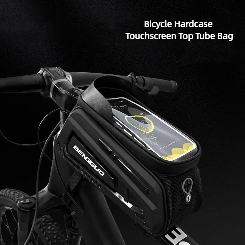 Waterproof Bike Top Tube Bag Large Capacity Bicycle Phone Protective Bag TPU Hard Case Tool Bag For MTB Road Bike
Waterproof Bike Top Tube Bag Large Capacity Bicycle Phone Protective Bag TPU Hard Case Tool Bag For MTB Road Bike