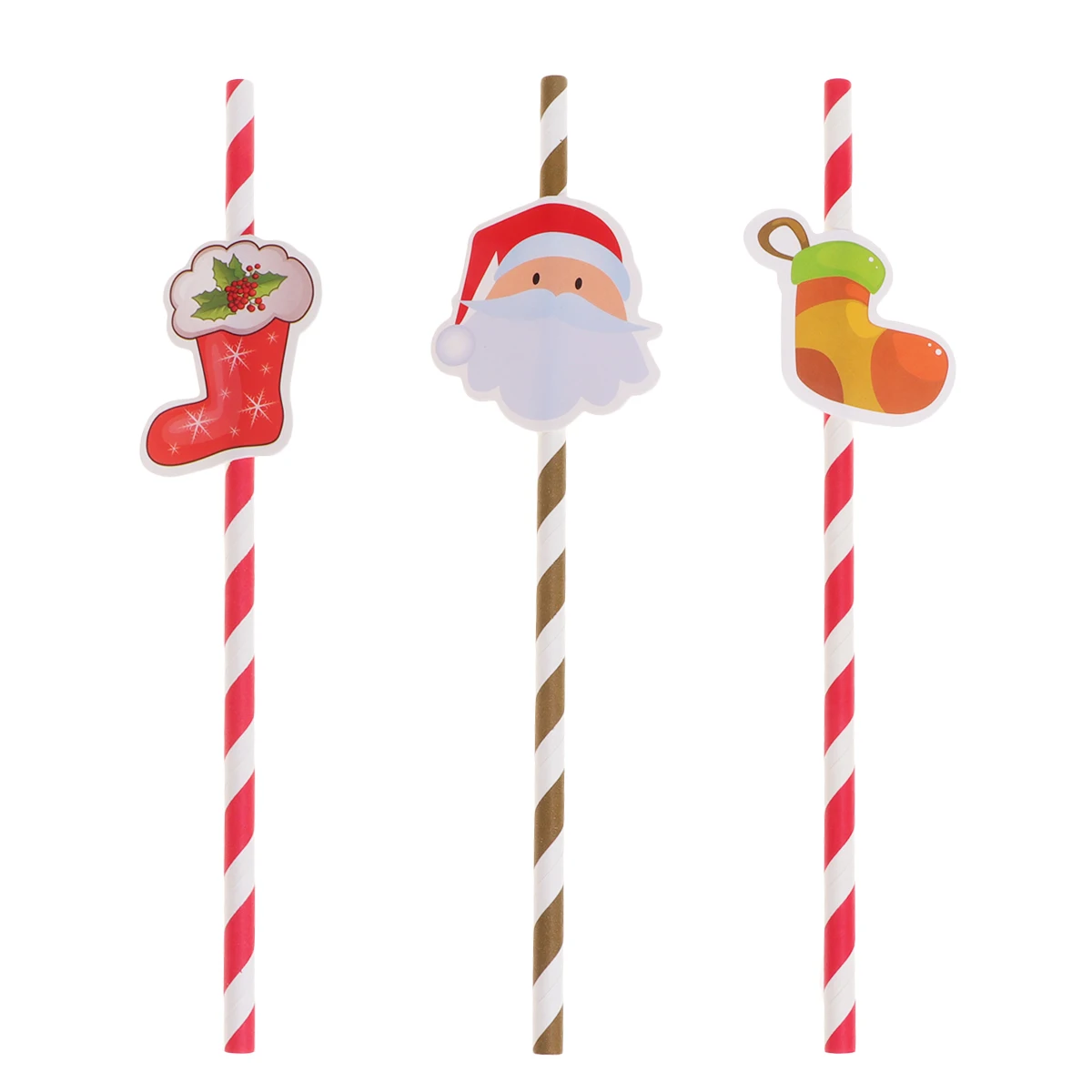 30 Pcs Christmas Straw Set Disposable Paper Straws for Party Tableware Kids Drinking Xmas Themed Bright Color Replacement
30 Pcs Christmas Straw Set Disposable Paper Straws for Party Tableware Kids Drinking Xmas Themed Bright Color Replacement