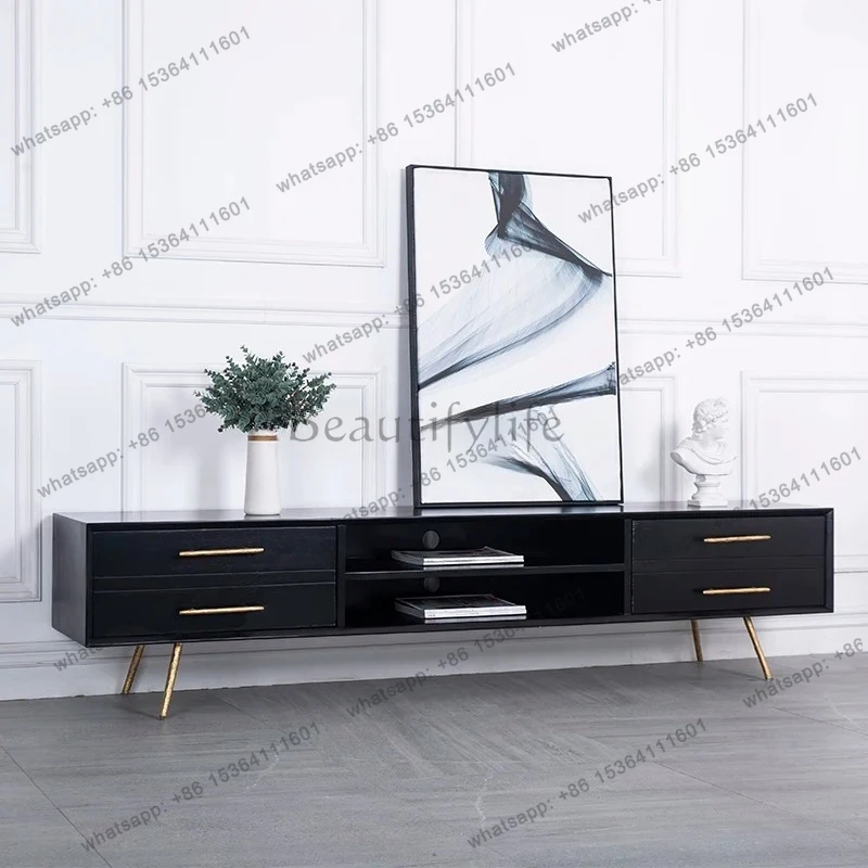 Light Luxury Retro Solid Wood TV Cabinet Modern Minimalist Style Furniture TV and Coffee Table Set
Light Luxury Retro Solid Wood TV Cabinet Modern Minimalist Style Furniture TV and Coffee Table Set