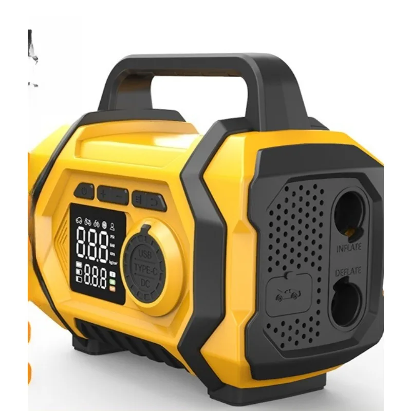 Car emergency start power supply 12V vehicle air pump pump pump, blast compressor integrated
Car emergency start power supply 12V vehicle air pump pump pump, blast compressor integrated