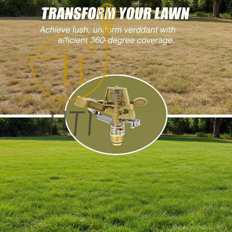 1PC 1/2 3/4 Inch Metal Pulsating Sprinkler 360 Degree Rocker Arm Rotating Lawn Watering Sprinklers For Garden Irrigation System
1PC 1/2 3/4 Inch Metal Pulsating Sprinkler 360 Degree Rocker Arm Rotating Lawn Watering Sprinklers For Garden Irrigation System