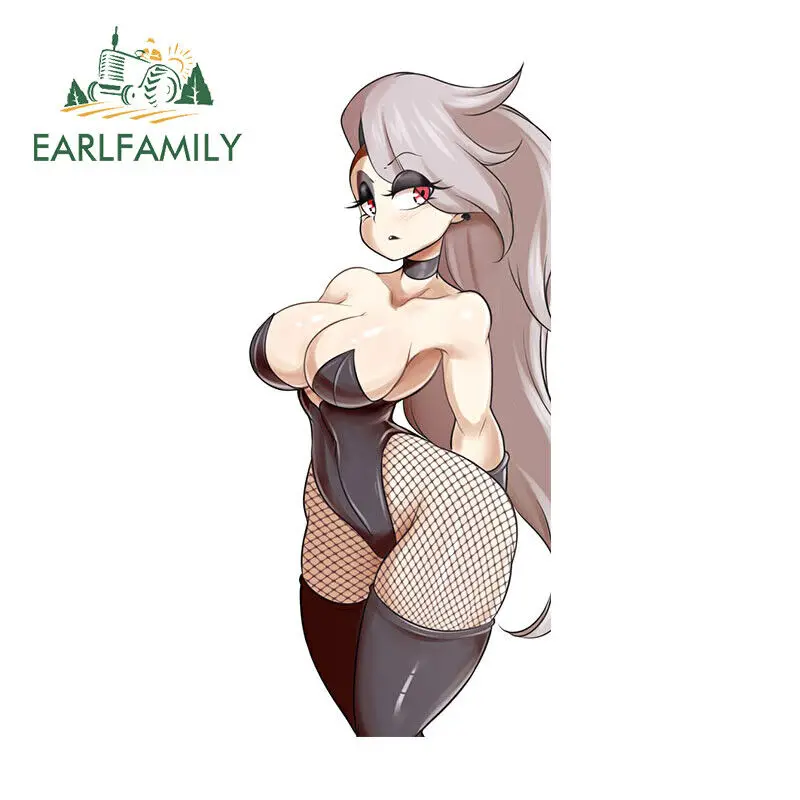 EARLFAMILY 13cm Furry Loona Big Chest Car Sticker Anime Sexy DIY Fishnet Stockings Caravan Racing Decal Creative Windows Decor
EARLFAMILY 13cm Furry Loona Big Chest Car Sticker Anime Sexy DIY Fishnet Stockings Caravan Racing Decal Creative Windows Decor