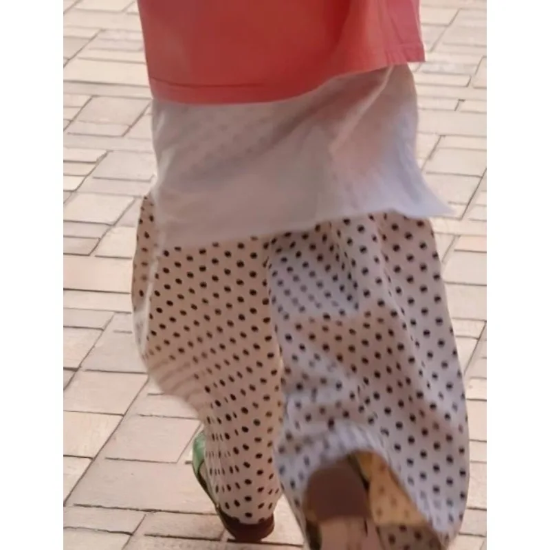 Girls Pants Spring and Summer 2026 New Style with Polka Dot Loose Wide Leg Pants Casual Comfortable and Versatile Daily Wear
Girls Pants Spring and Summer 2026 New Style with Polka Dot Loose Wide Leg Pants Casual Comfortable and Versatile Daily Wear
