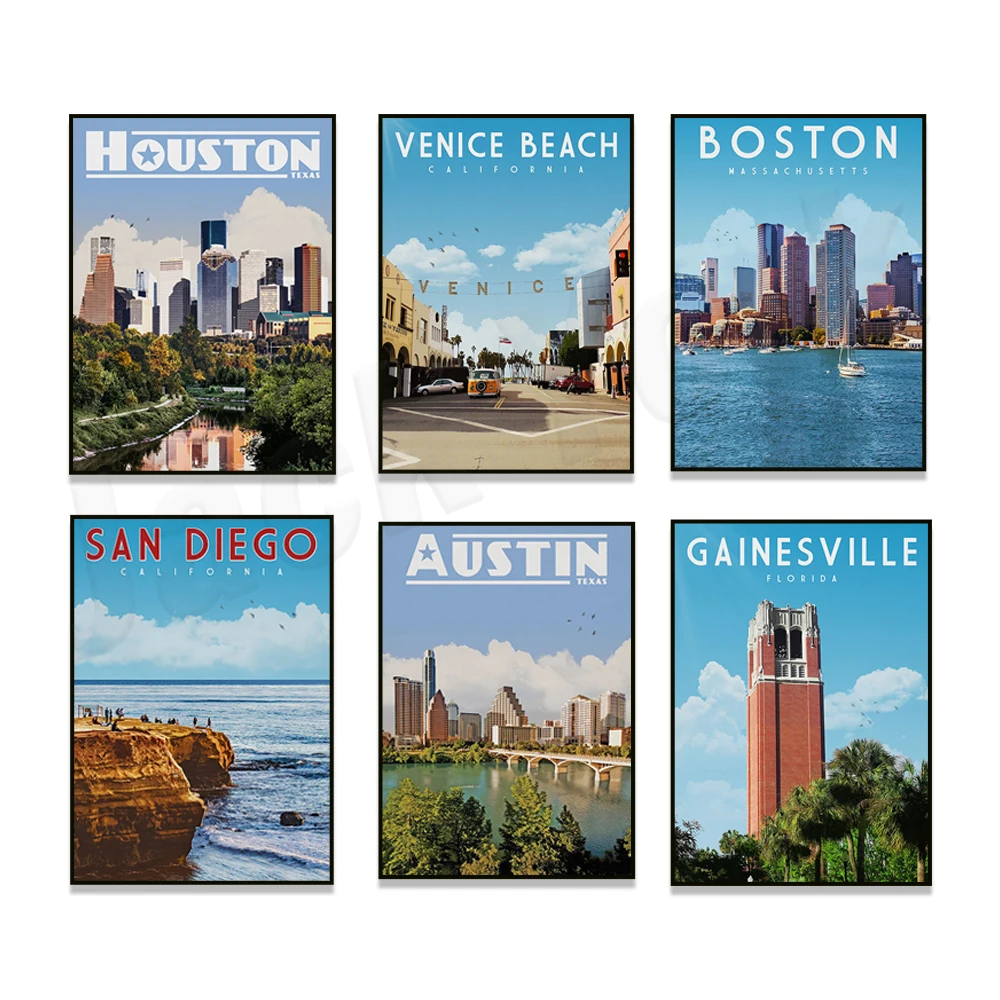 Minneapolis, Scranton, Philadelphia, Southern California, Gainesville FL, Austin TX, Detroit, TX, Chicago, Venice travel posters
Minneapolis, Scranton, Philadelphia, Southern California, Gainesville FL, Austin TX, Detroit, TX, Chicago, Venice travel posters