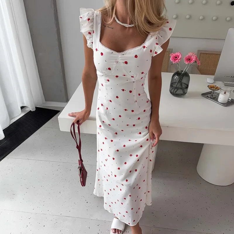 Tsiisd Women's Rose Print Dress Slim Elegant Romantic High-Waist Fashion Evening Party Casual Streetwear Dress Female Dress 2026
Tsiisd Women's Rose Print Dress Slim Elegant Romantic High-Waist Fashion Evening Party Casual Streetwear Dress Female Dress 2026
