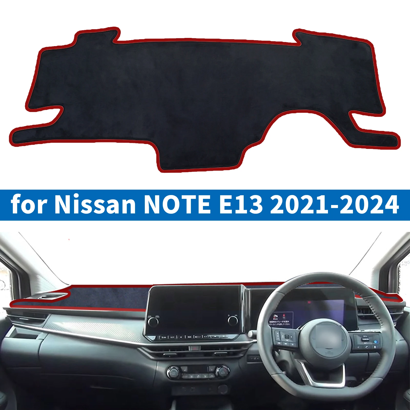 Fit for Nissan NOTE 2021 2022 2023 2024 E13 E-power Car Dashboard Mat Dash Mat Dashmat Sunshade Protective Carpet
Fit for Nissan NOTE 2021 2022 2023 2024 E13 E-power Car Dashboard Mat Dash Mat Dashmat Sunshade Protective Carpet