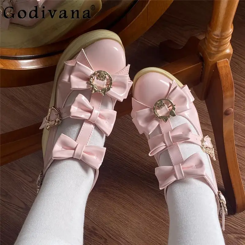 Japanese Lo Mary Jane Shoes Autumn New Sweet Girl Cute Bow Elegant Lolita Pink Platform Shoes Japanese Women's Y2k Cos Pumps
Japanese Lo Mary Jane Shoes Autumn New Sweet Girl Cute Bow Elegant Lolita Pink Platform Shoes Japanese Women's Y2k Cos Pumps