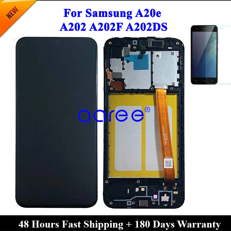 5.8' LCD Screen For Samsung A20E LCD display For Samsung A202 A20E LCD Screen Touch Digitizer Assembly
5.8' LCD Screen For Samsung A20E LCD display For Samsung A202 A20E LCD Screen Touch Digitizer Assembly