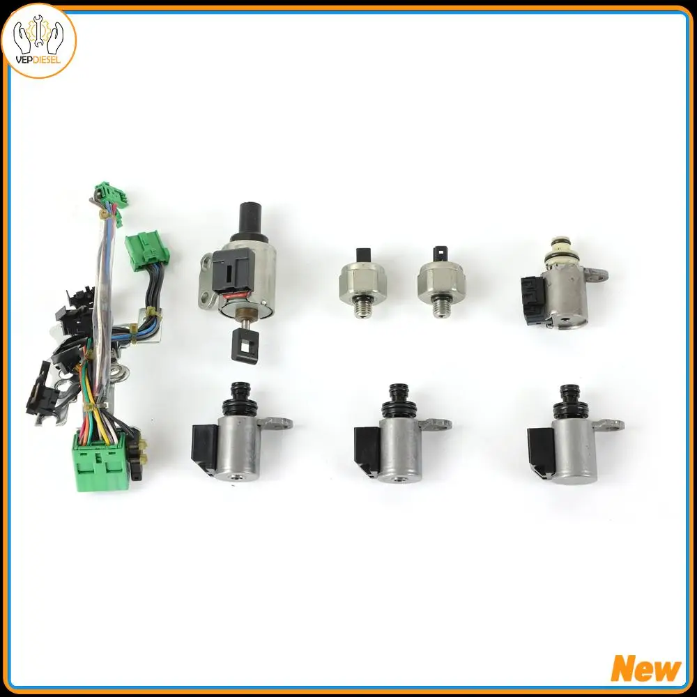 CVT Transmission Solenoid Kit JF011E RE0F10A Fits For Altima Rogue Sentra Caliber 2.5L QR25DE Engine Car Valve Body Solenoids
CVT Transmission Solenoid Kit JF011E RE0F10A Fits For Altima Rogue Sentra Caliber 2.5L QR25DE Engine Car Valve Body Solenoids