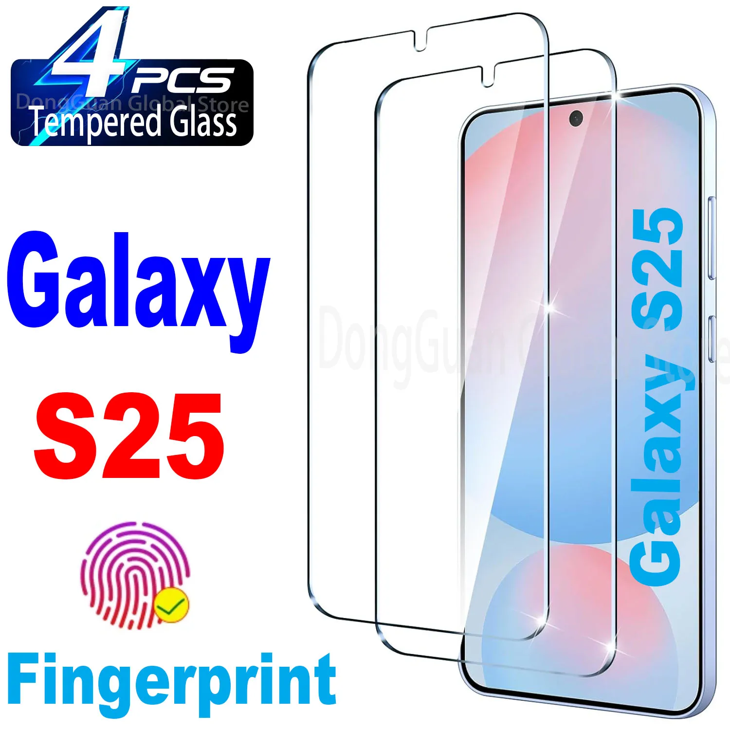 1/4Pcs 0.2mm Tempered Glass For Samsung Galaxy S25 5G Fingerprint Unlock Screen Protector Glass Film
1/4Pcs 0.2mm Tempered Glass For Samsung Galaxy S25 5G Fingerprint Unlock Screen Protector Glass Film