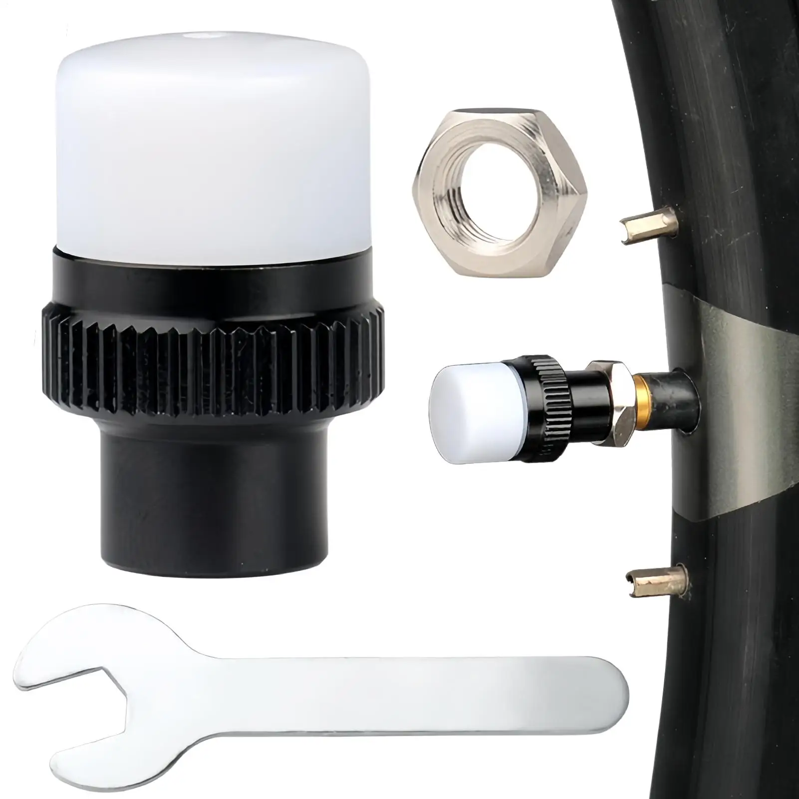 Tire Monitoring Sensor Airtight Precise Extended Valve Portable Bike Tire Deviation Monitor System For Adults Lovers Families
Tire Monitoring Sensor Airtight Precise Extended Valve Portable Bike Tire Deviation Monitor System For Adults Lovers Families