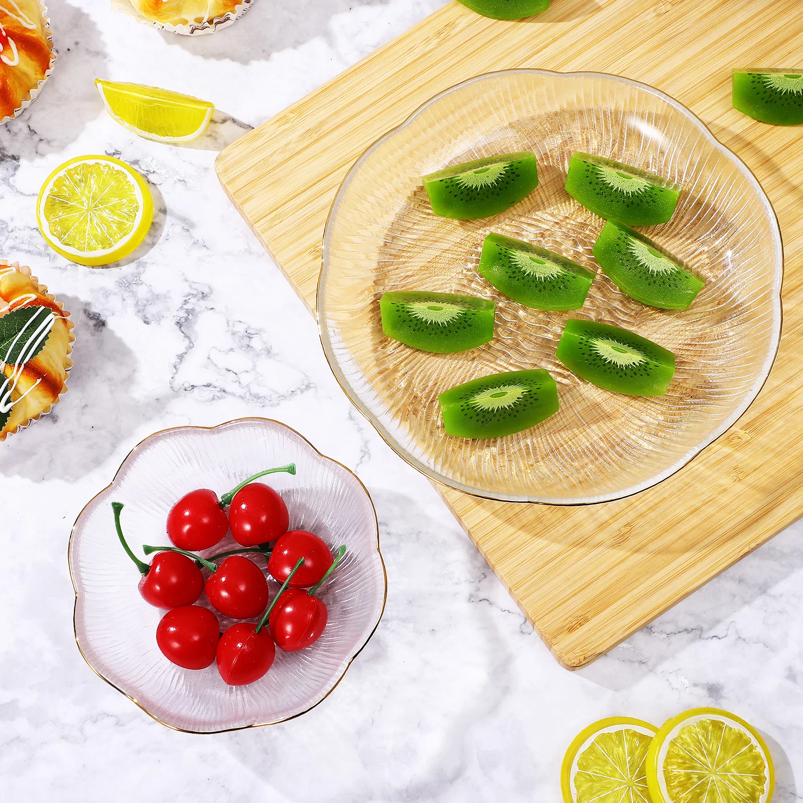 Heat Resistant Glass Bowl and Plate Set Transparent Dinnerware Noble Atmosphere Gift Bowl and Plate Set
Heat Resistant Glass Bowl and Plate Set Transparent Dinnerware Noble Atmosphere Gift Bowl and Plate Set