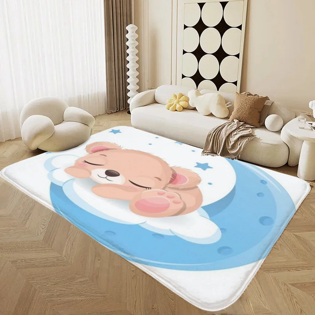 Cartoon Sleeping Bear Cute Large Size Living Room Rug Light Luxury Sofa Floor Mat Full Shop Home Room Bedroom
Cartoon Sleeping Bear Cute Large Size Living Room Rug Light Luxury Sofa Floor Mat Full Shop Home Room Bedroom