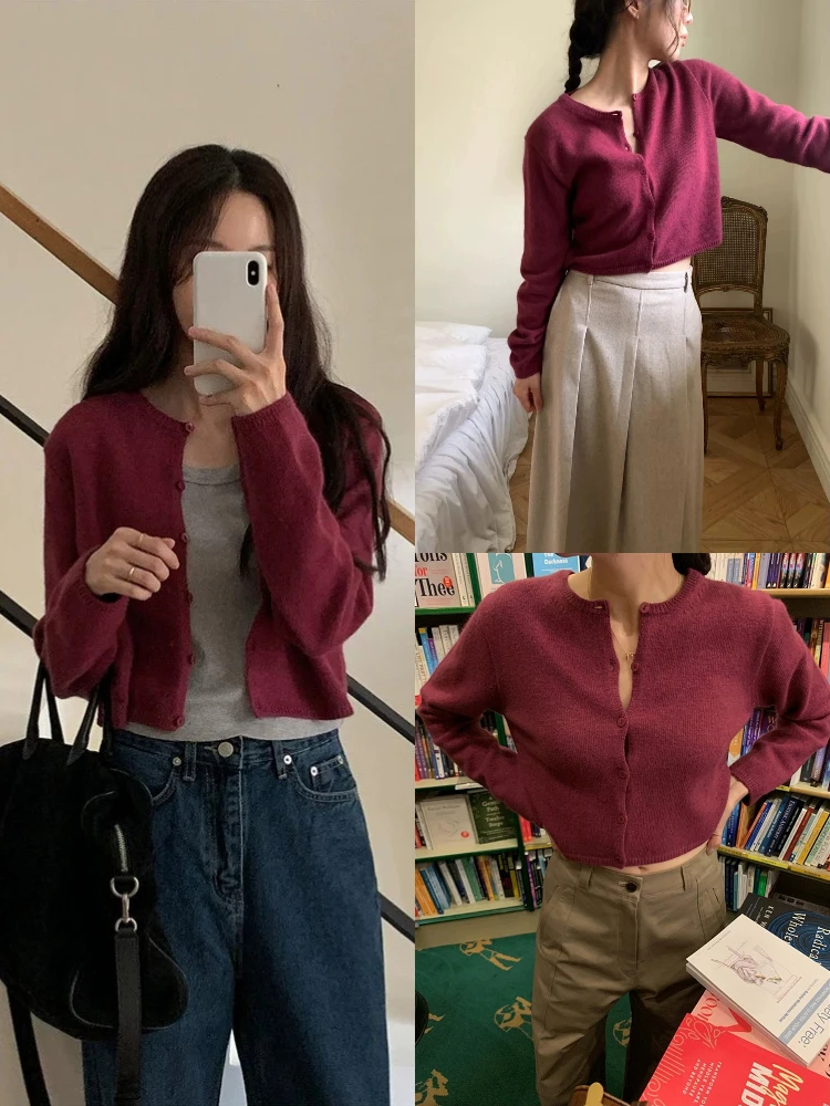 Sweet And Cool Sle ort Вязаный открытый кардиган Женская повседневная одежда Винтажный мягкий топ Dongdaemun Весна 2025 Обычный све Длинный
Sweet And Cool Sle ort Вязаный открытый кардиган Женская повседневная одежда Винтажный мягкий топ Dongdaemun Весна 2025 Обычный све Длинный