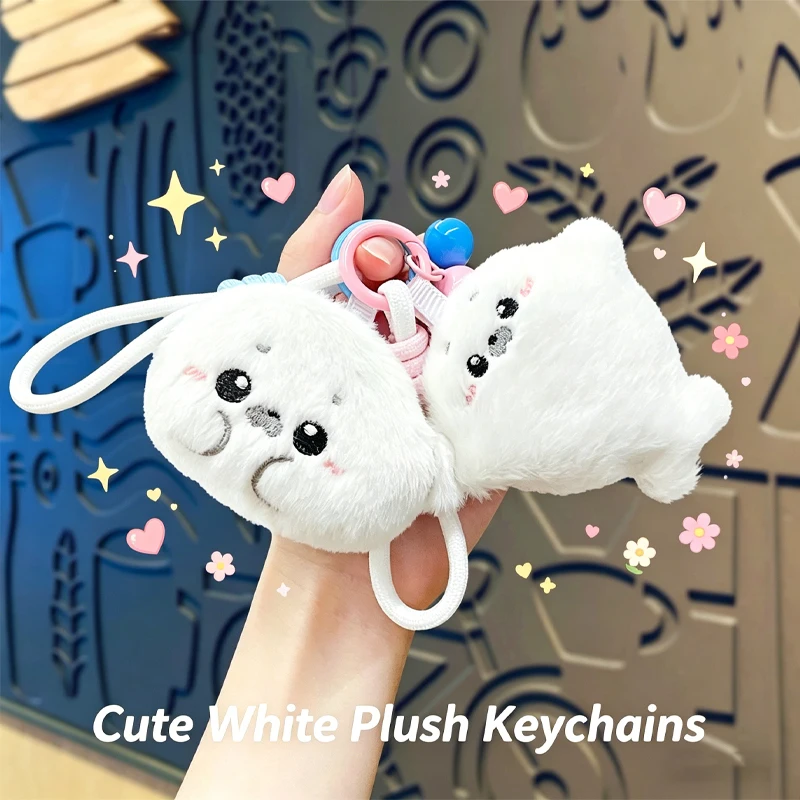 Furry plush seal doll toy bag pendant cartoon cute accessory scattering doll keychain small gift
Furry plush seal doll toy bag pendant cartoon cute accessory scattering doll keychain small gift