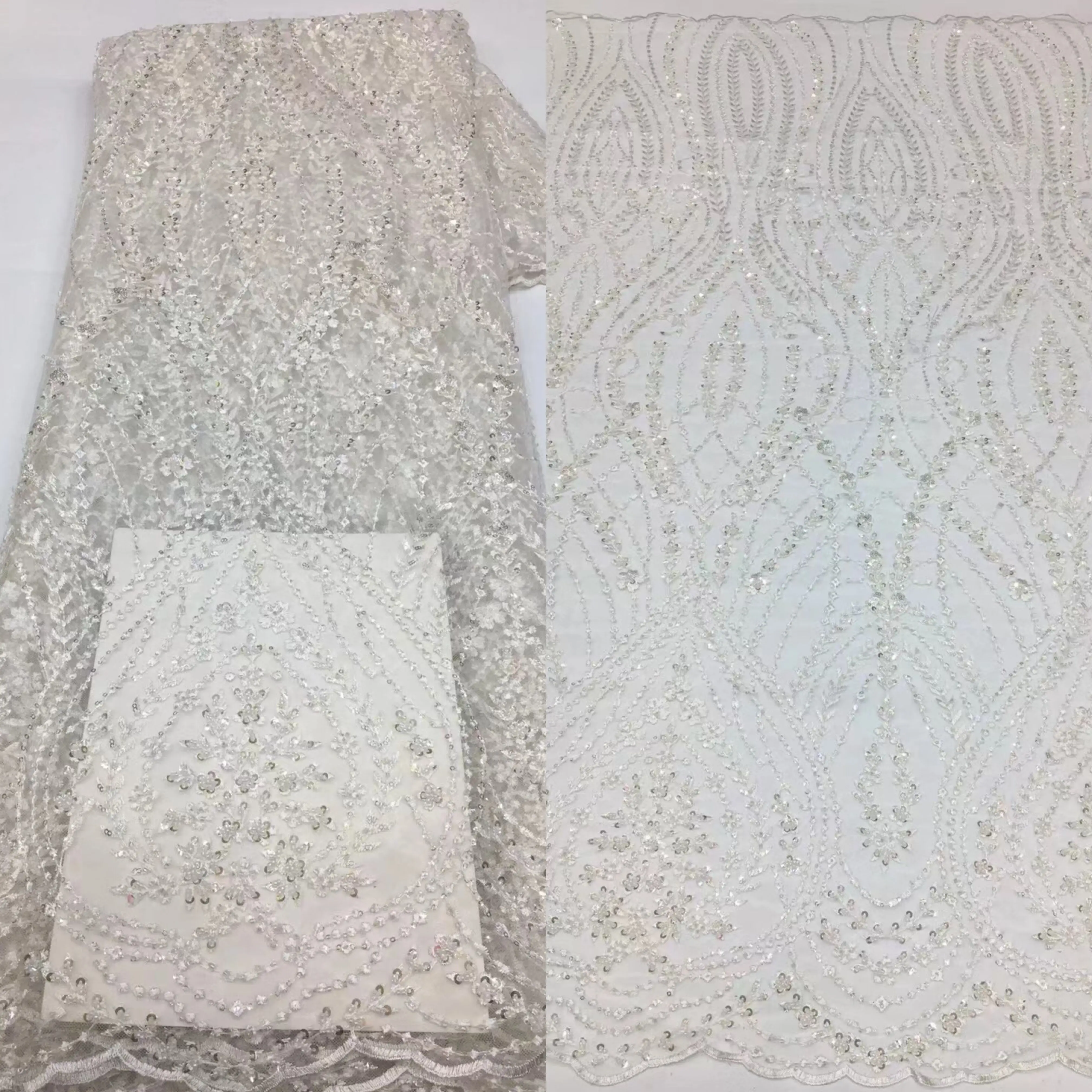 French Lace Fabric Tulle Beaded Lace Fabric J-12289513 Embroidery Sequin Bridal Lace Fabric
French Lace Fabric Tulle Beaded Lace Fabric J-12289513 Embroidery Sequin Bridal Lace Fabric