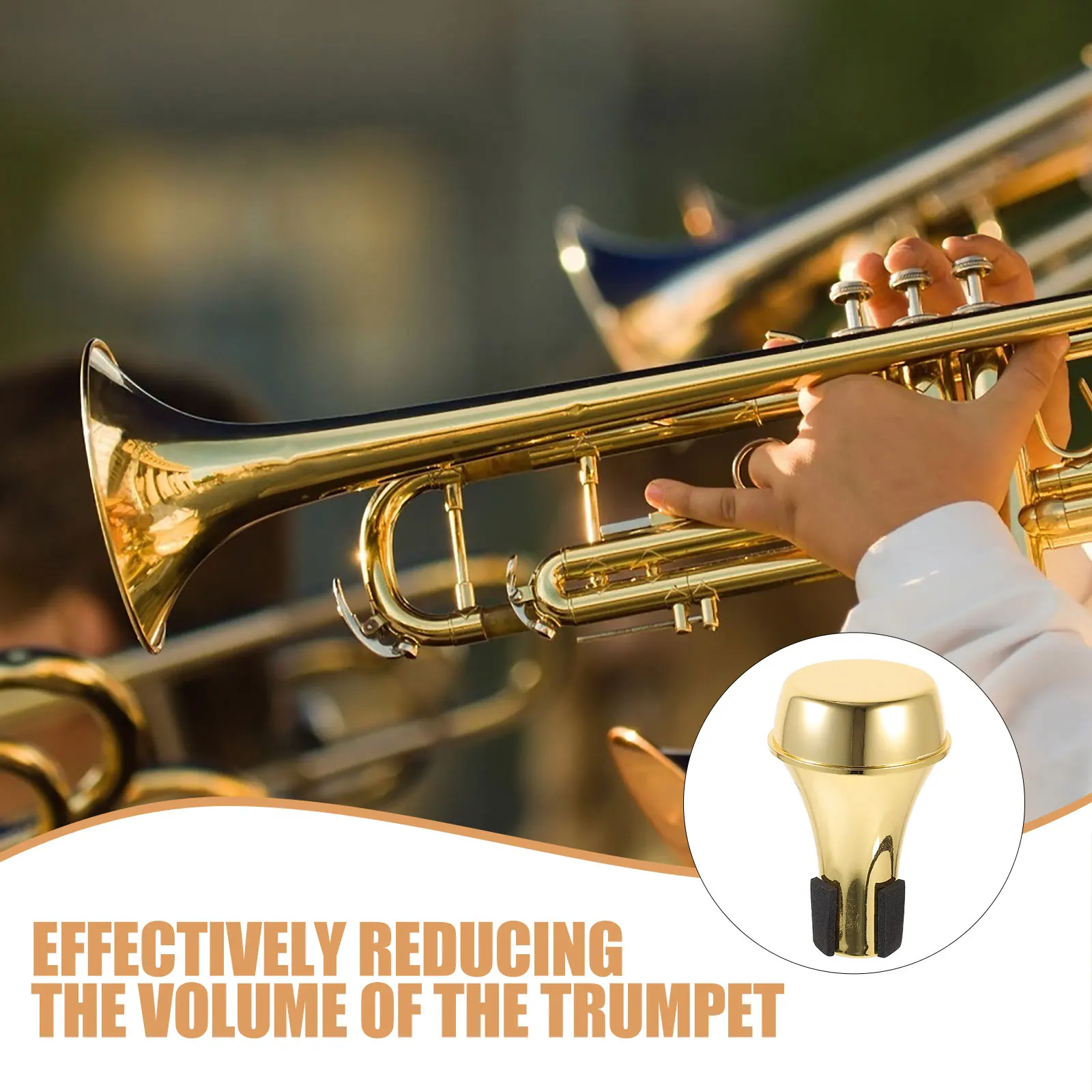 Mini Weak Speaker Trumpet Instrument Mute Sound Reducer Practice Brasses Abs Mouthpiece Connecting Tube
Mini Weak Speaker Trumpet Instrument Mute Sound Reducer Practice Brasses Abs Mouthpiece Connecting Tube