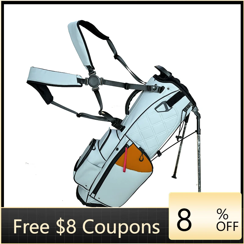 XMSJ White Series Golf Stand Bag Can Be Customized With logo Color for Women and Men Golfers
XMSJ White Series Golf Stand Bag Can Be Customized With logo Color for Women and Men Golfers