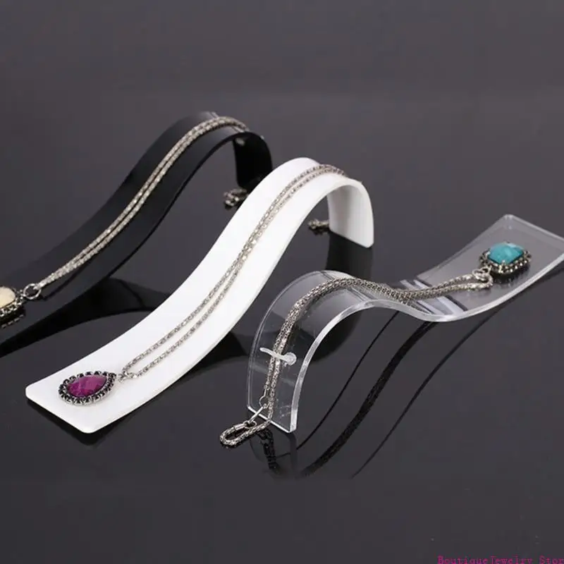 E1PE Practical Watch Display Stand Bracelet Holder Curved Shaped Necklace
E1PE Practical Watch Display Stand Bracelet Holder Curved Shaped Necklace