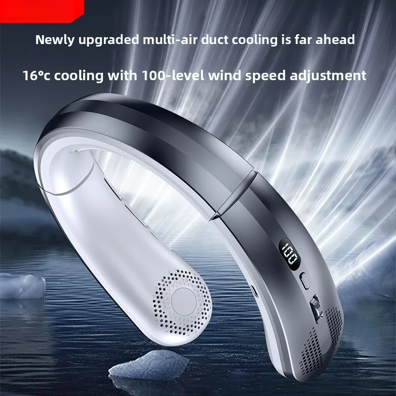 Neck Fan Portable Home Silent Long Battery Life Refrigeration Air Conditioner Fan Summer Outdoor Lazy Electric Fan
Neck Fan Portable Home Silent Long Battery Life Refrigeration Air Conditioner Fan Summer Outdoor Lazy Electric Fan