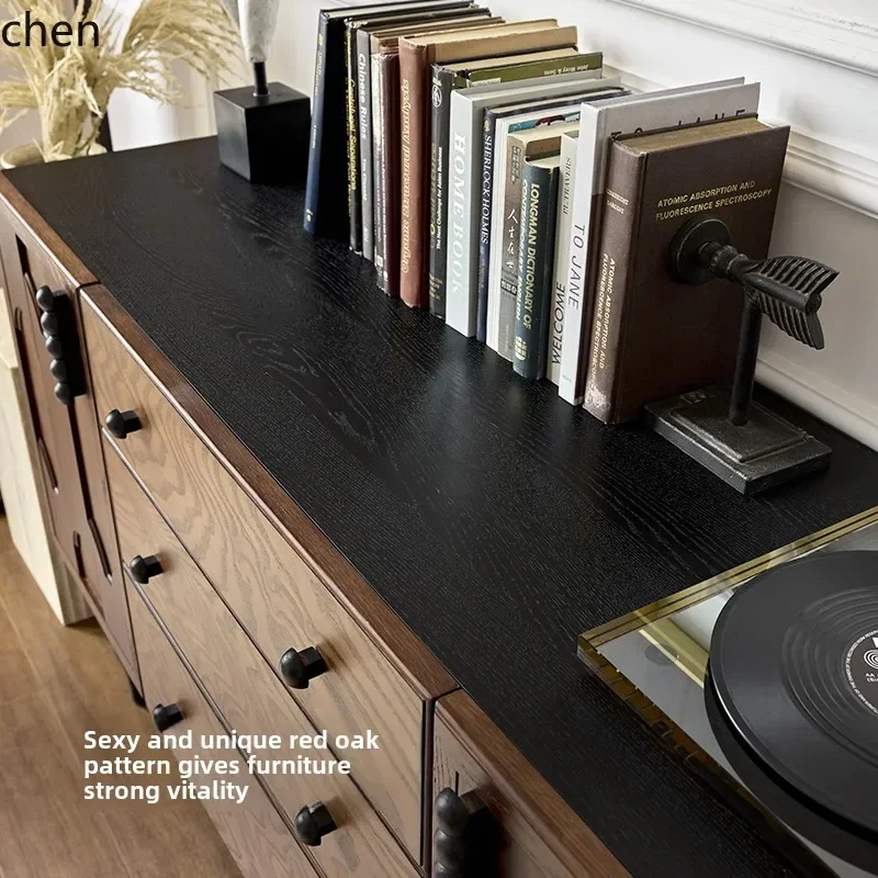 solid wood dining side cabinet integrated living room locker against the wall entrance cabinet
solid wood dining side cabinet integrated living room locker against the wall entrance cabinet