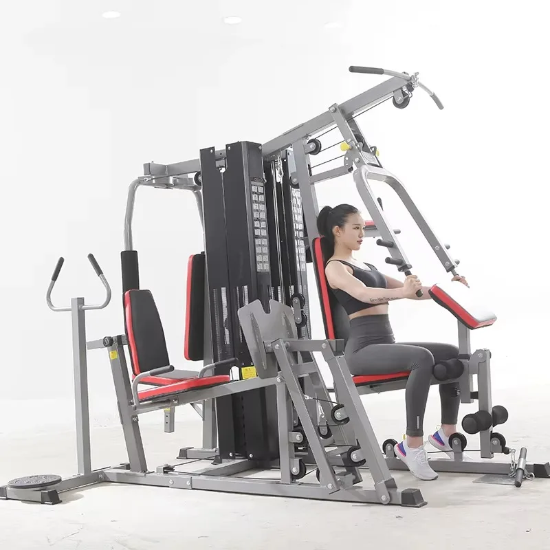 Five-Person Station Comprehensive Training Device, Large Home & Gym Combined Strength Equipment
Five-Person Station Comprehensive Training Device, Large Home & Gym Combined Strength Equipment