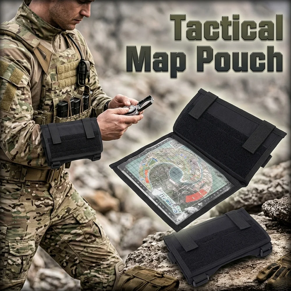 Tactical M5 Arm Map Pouch Molle Phone Holder Wear-resistant Waterproof EDC Wrist Pack for Hunting Hiking Airsoft Combat Gear
Tactical M5 Arm Map Pouch Molle Phone Holder Wear-resistant Waterproof EDC Wrist Pack for Hunting Hiking Airsoft Combat Gear