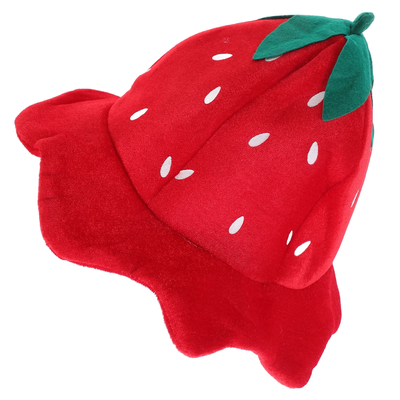 Halloween Strawbery Decorative Cotton Fisherman Hat Soft Cosplay Party Photo Prop Costume Head Cover Fun Dress-Up Hat
Halloween Strawbery Decorative Cotton Fisherman Hat Soft Cosplay Party Photo Prop Costume Head Cover Fun Dress-Up Hat