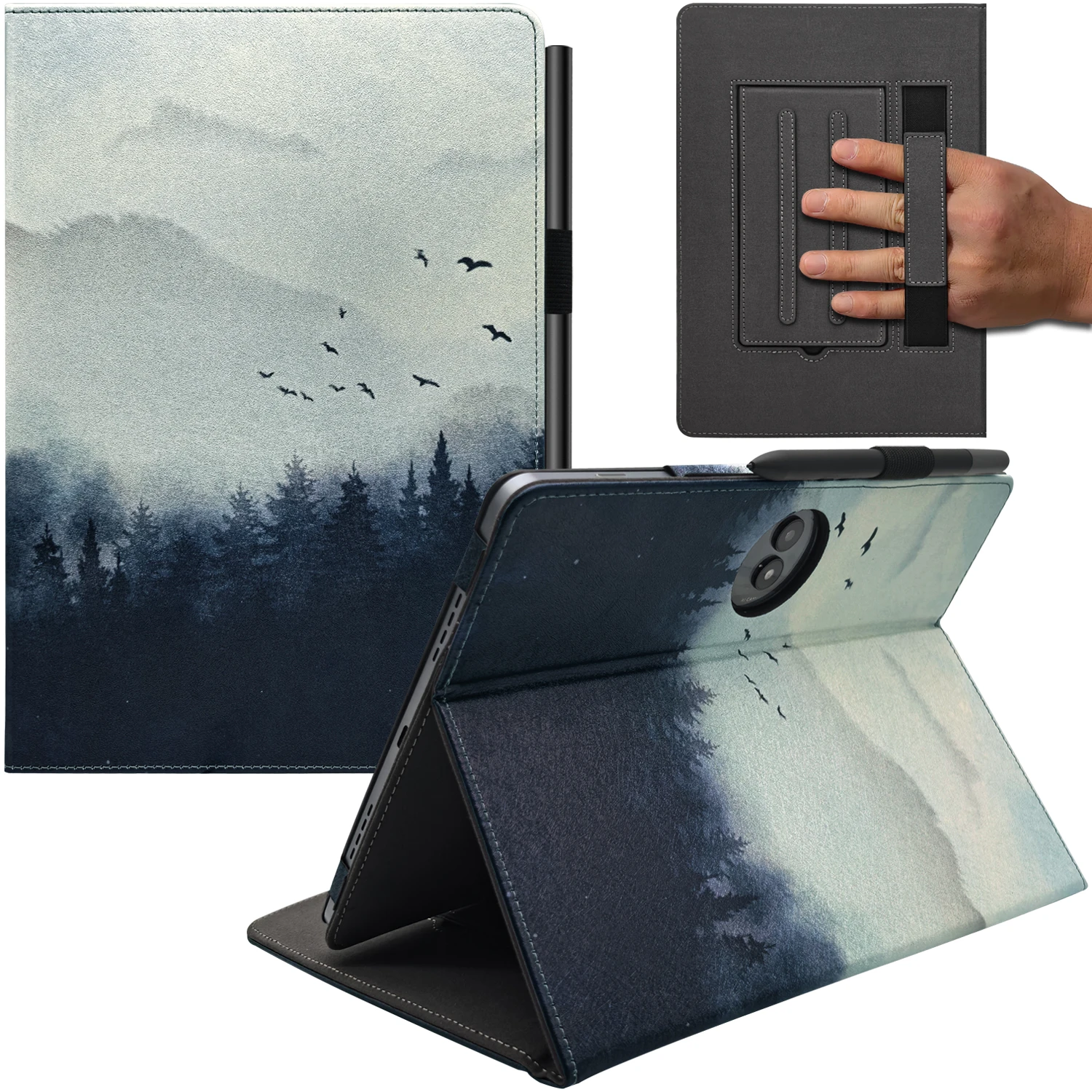 Hand Strap Case for 11.5" TCL NxtPaper 11 Plus (9469X) Bidirectional Multi-Angle Stand Cover with Auto Sleep & Wake/ Pen Holder
Hand Strap Case for 11.5" TCL NxtPaper 11 Plus (9469X) Bidirectional Multi-Angle Stand Cover with Auto Sleep & Wake/ Pen Holder