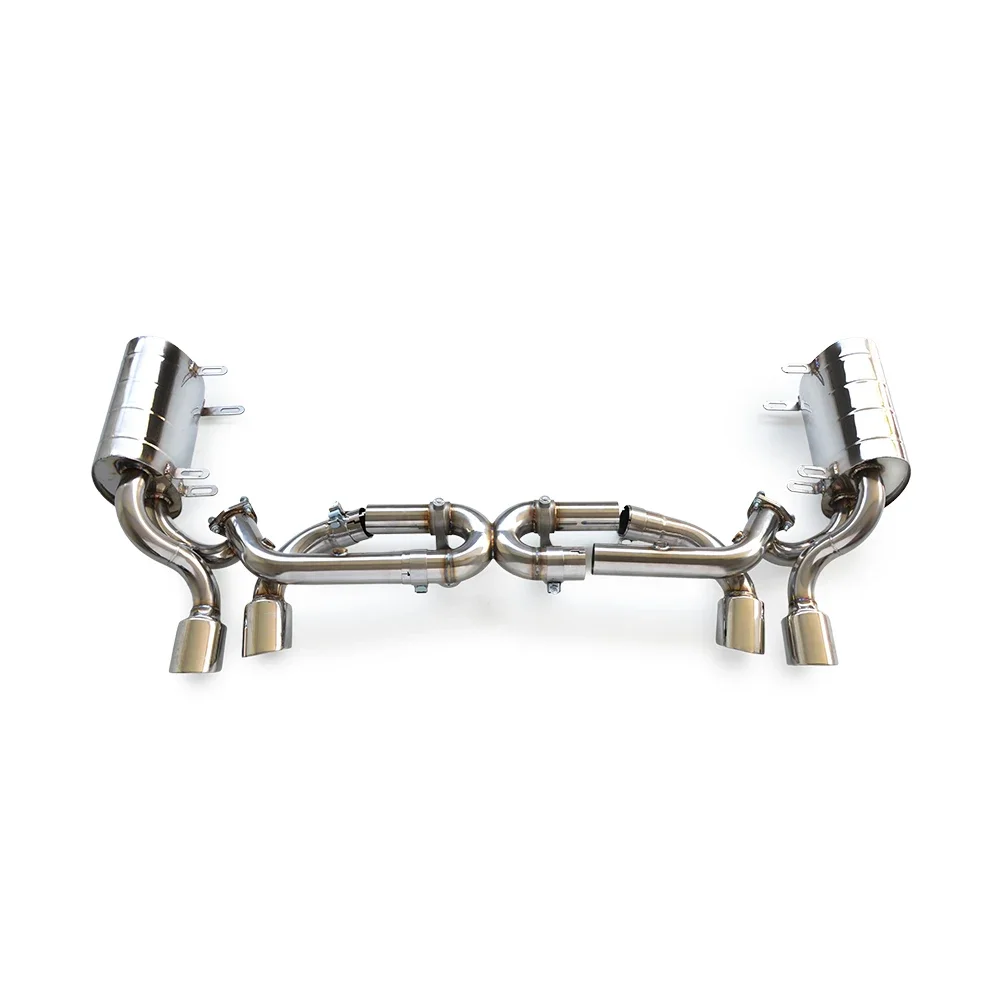 Cat back exhaust muffler, suitable for Porsche 911 Carrera S 997.1 3.8 2004-2008, perfect installation, racing roar
Cat back exhaust muffler, suitable for Porsche 911 Carrera S 997.1 3.8 2004-2008, perfect installation, racing roar