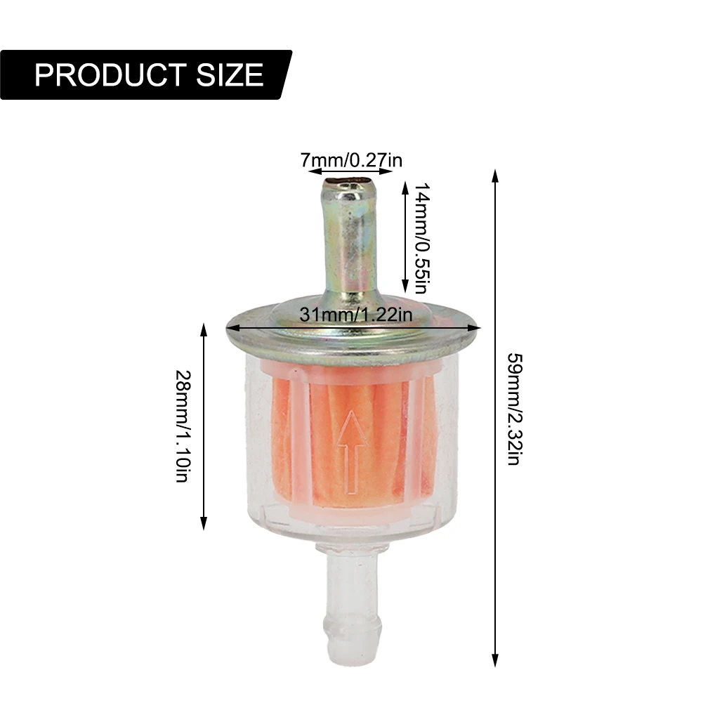 Motorcycle Filter Fuel Filter 3/8IN Pipe Bikes Cars Connector RV Tractors Trucks 1 Pc Fuel Line Gas Motorcycle
Motorcycle Filter Fuel Filter 3/8IN Pipe Bikes Cars Connector RV Tractors Trucks 1 Pc Fuel Line Gas Motorcycle