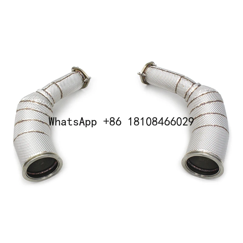 Performance Catted Downpipe for Audi RS6 C8 4.0T 2021-2023 Engine High Flow Car Performance Escape Exhaust Catalyst Downpipe
Performance Catted Downpipe for Audi RS6 C8 4.0T 2021-2023 Engine High Flow Car Performance Escape Exhaust Catalyst Downpipe