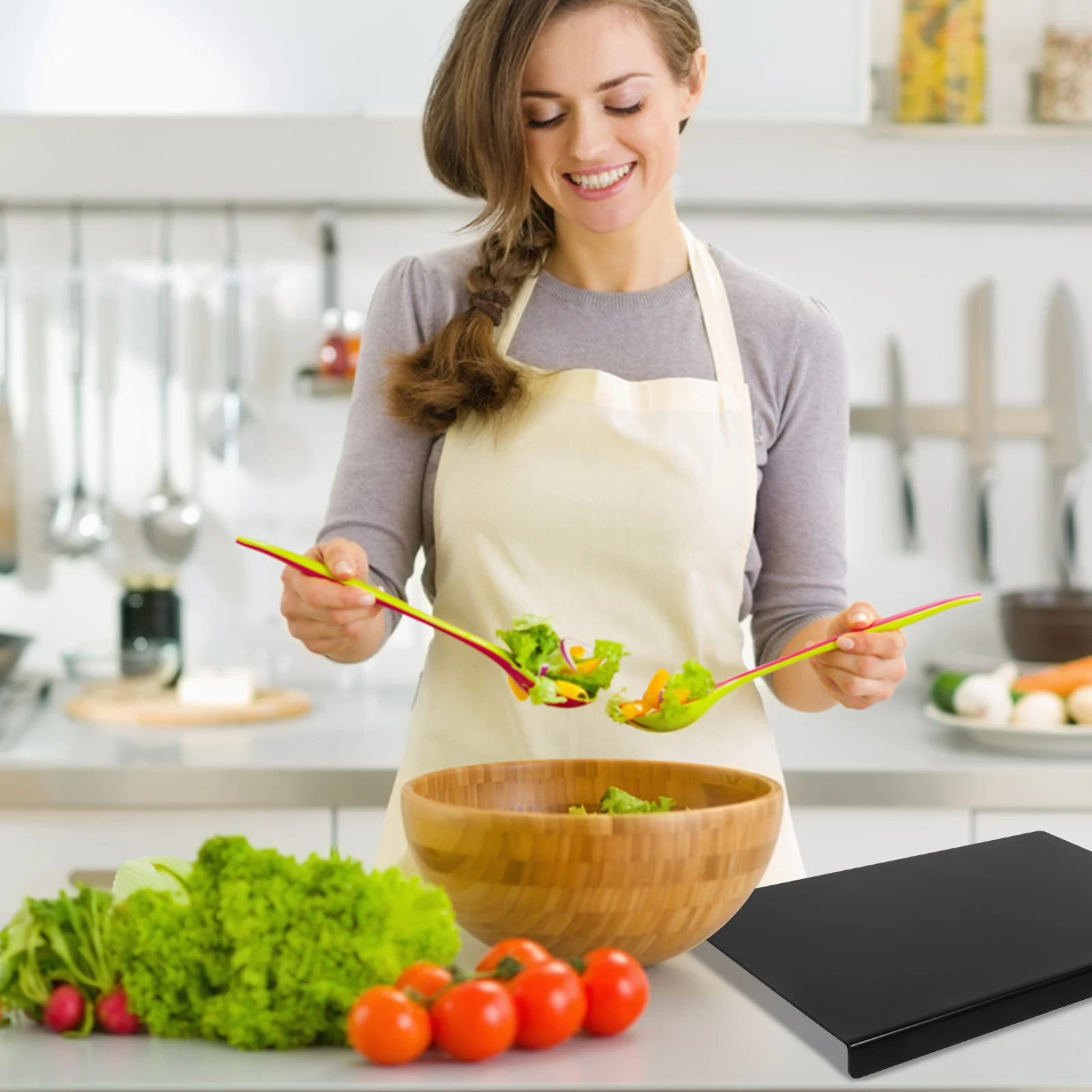 Non-Slip Acrylic Cutting Board For Kitchen Thick Slicing Fruits Vegetable Meat Countertop Small Compact Dishwasher Safe
Non-Slip Acrylic Cutting Board For Kitchen Thick Slicing Fruits Vegetable Meat Countertop Small Compact Dishwasher Safe