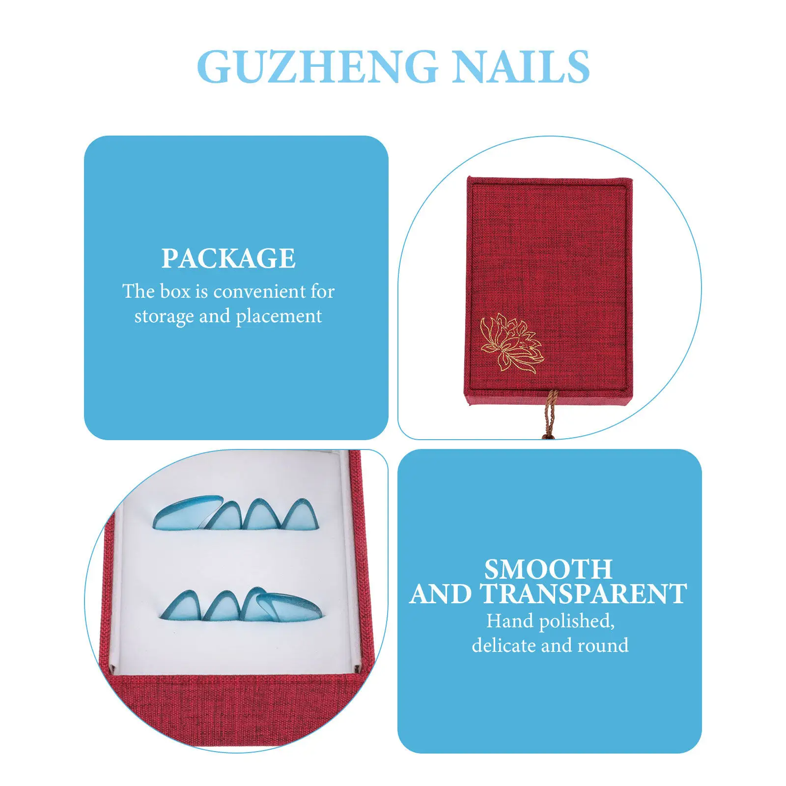 1Set Professional Guzheng Finger Picks High-Class Material Nail Protectors for Pain-Free Playing Loud Clear Tone Accessories
1Set Professional Guzheng Finger Picks High-Class Material Nail Protectors for Pain-Free Playing Loud Clear Tone Accessories