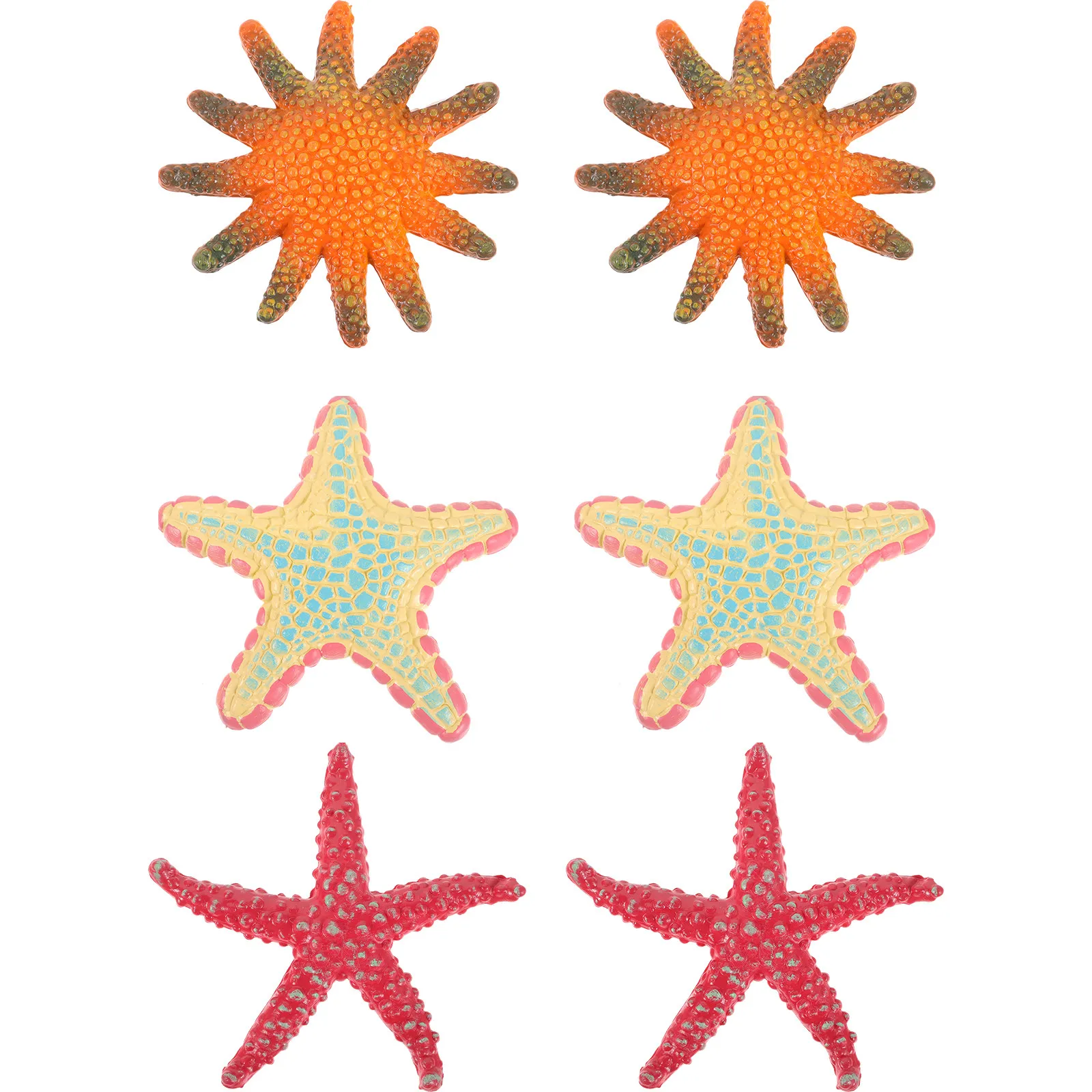 6Pcs Sea Star Simulation Sculpture Realistic Ocean Animal Desktop Craft Educational Pool Decoration for Kids Diving
6Pcs Sea Star Simulation Sculpture Realistic Ocean Animal Desktop Craft Educational Pool Decoration for Kids Diving