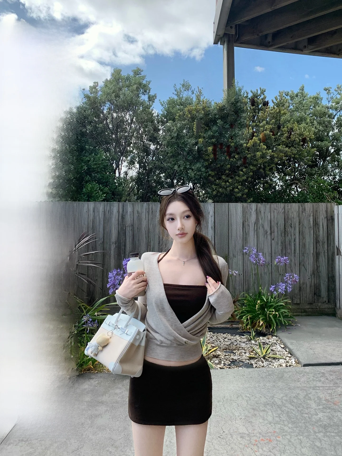 Bankelili Cross Knitted Sweater Strapless Short Skirt Long Pants Set Soft Acrylic Casual Loose Fit Basic Rule Neck Hanging
Bankelili Cross Knitted Sweater Strapless Short Skirt Long Pants Set Soft Acrylic Casual Loose Fit Basic Rule Neck Hanging