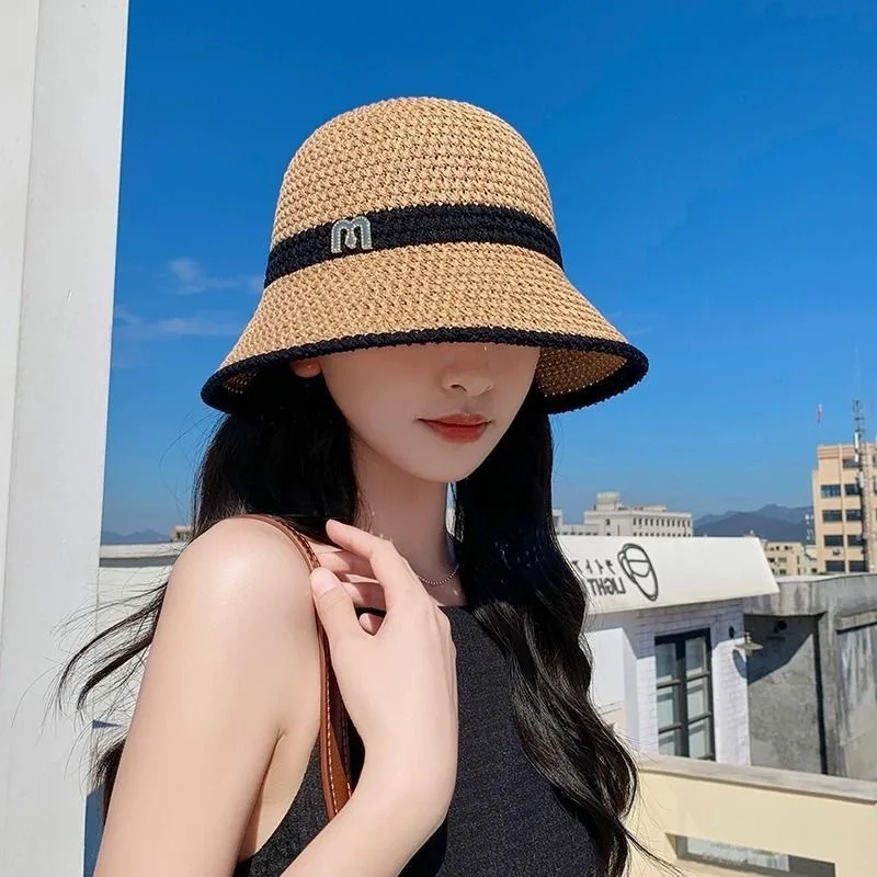 Summer sun hat women's sun protection straw hat Korean version versatile foldable UV protection bucket hat outdoor face covering
Summer sun hat women's sun protection straw hat Korean version versatile foldable UV protection bucket hat outdoor face covering