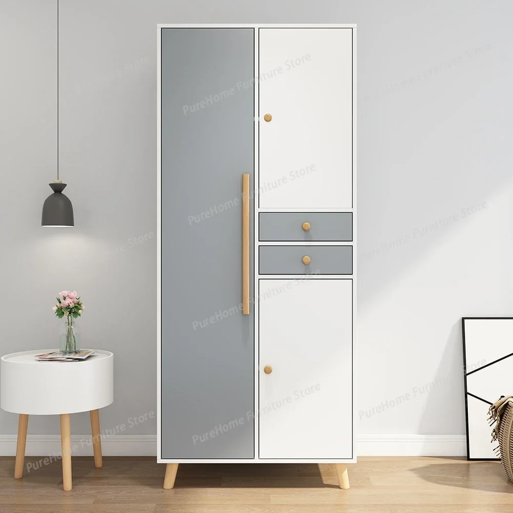Simple Nordic Wardrobe Minimalist Open Modern Cheap Exterior Wardrobe Modular Fabric Baby Clothes Wooden Armario Furniture
Simple Nordic Wardrobe Minimalist Open Modern Cheap Exterior Wardrobe Modular Fabric Baby Clothes Wooden Armario Furniture