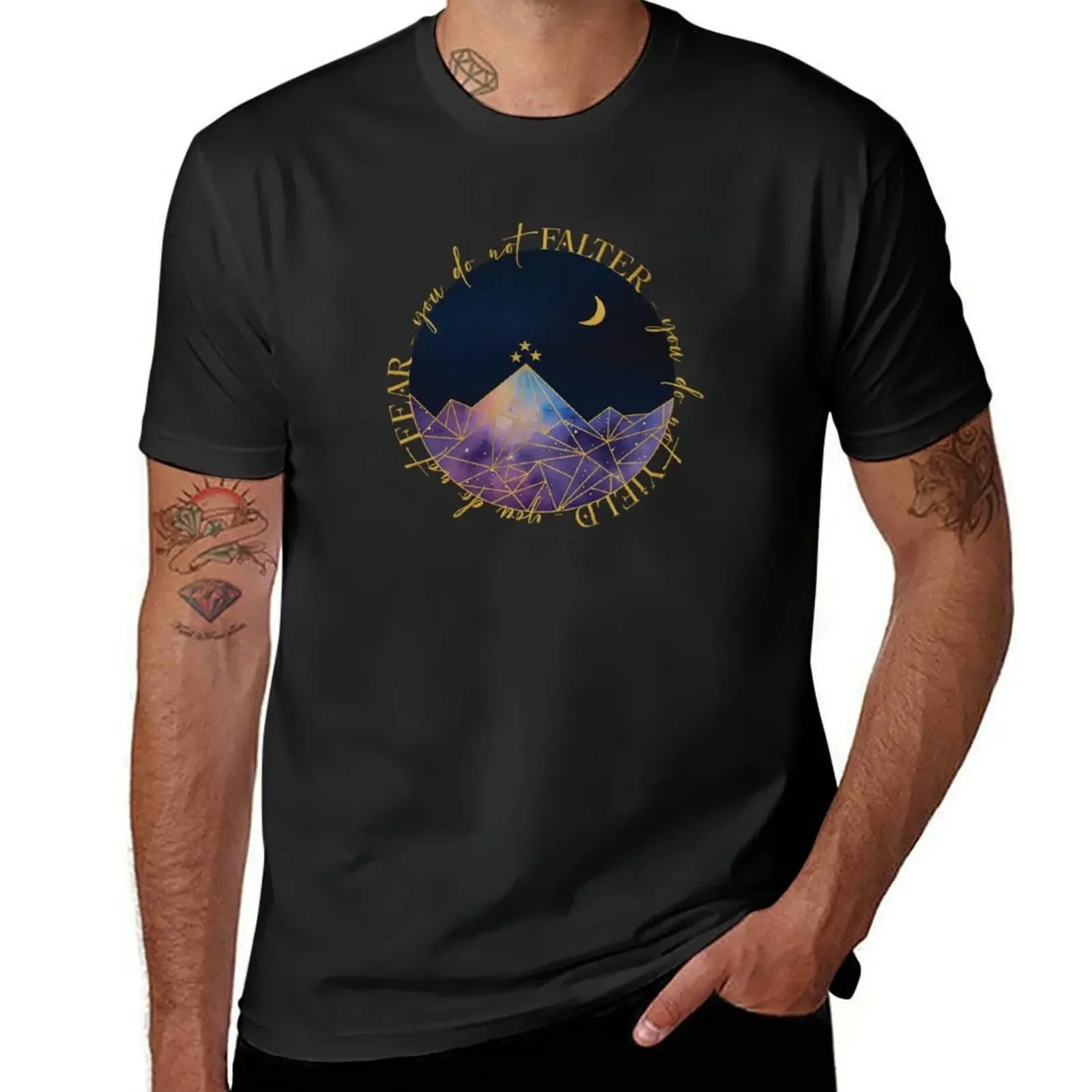 You Do Not Fear, you do not Falter, you do not yield T-Shirt graphic tee shirt sports fans oversizeds graphics Men's t-shirt
You Do Not Fear, you do not Falter, you do not yield T-Shirt graphic tee shirt sports fans oversizeds graphics Men's t-shirt