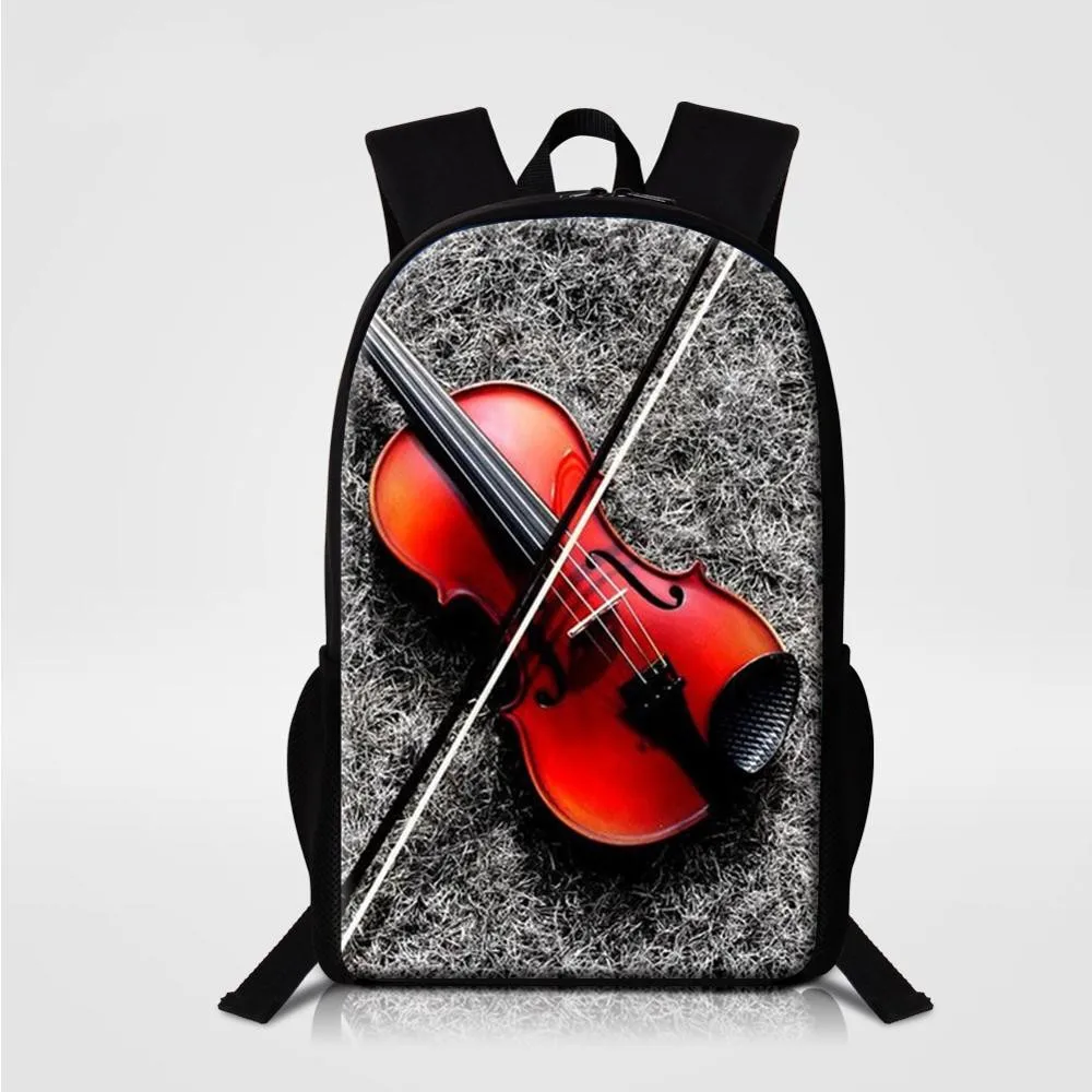 Black Violin Printing School Bags For Girls Musical Note Children Sublimation Polyester Backpack For Boys Women Shoulder Bagpack
Black Violin Printing School Bags For Girls Musical Note Children Sublimation Polyester Backpack For Boys Women Shoulder Bagpack