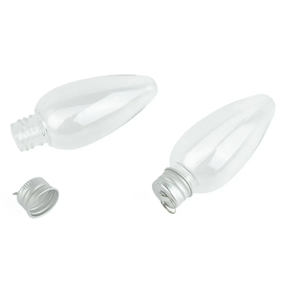 Clear Plastic Fillable Light Bulb Baubles For Xmas Tree Decoration Includes Hanging Strings For Easy Installation
Clear Plastic Fillable Light Bulb Baubles For Xmas Tree Decoration Includes Hanging Strings For Easy Installation